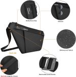 OSOCE Sling Bag Chest Backpack Casual Daypack Black Shoulder Crossbody Lightweight Anti Theft Outdoor Sport Travel Hiking Bag For Men Women - Image 6